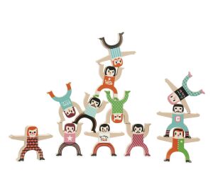 Vilac Wooden figures acrobats